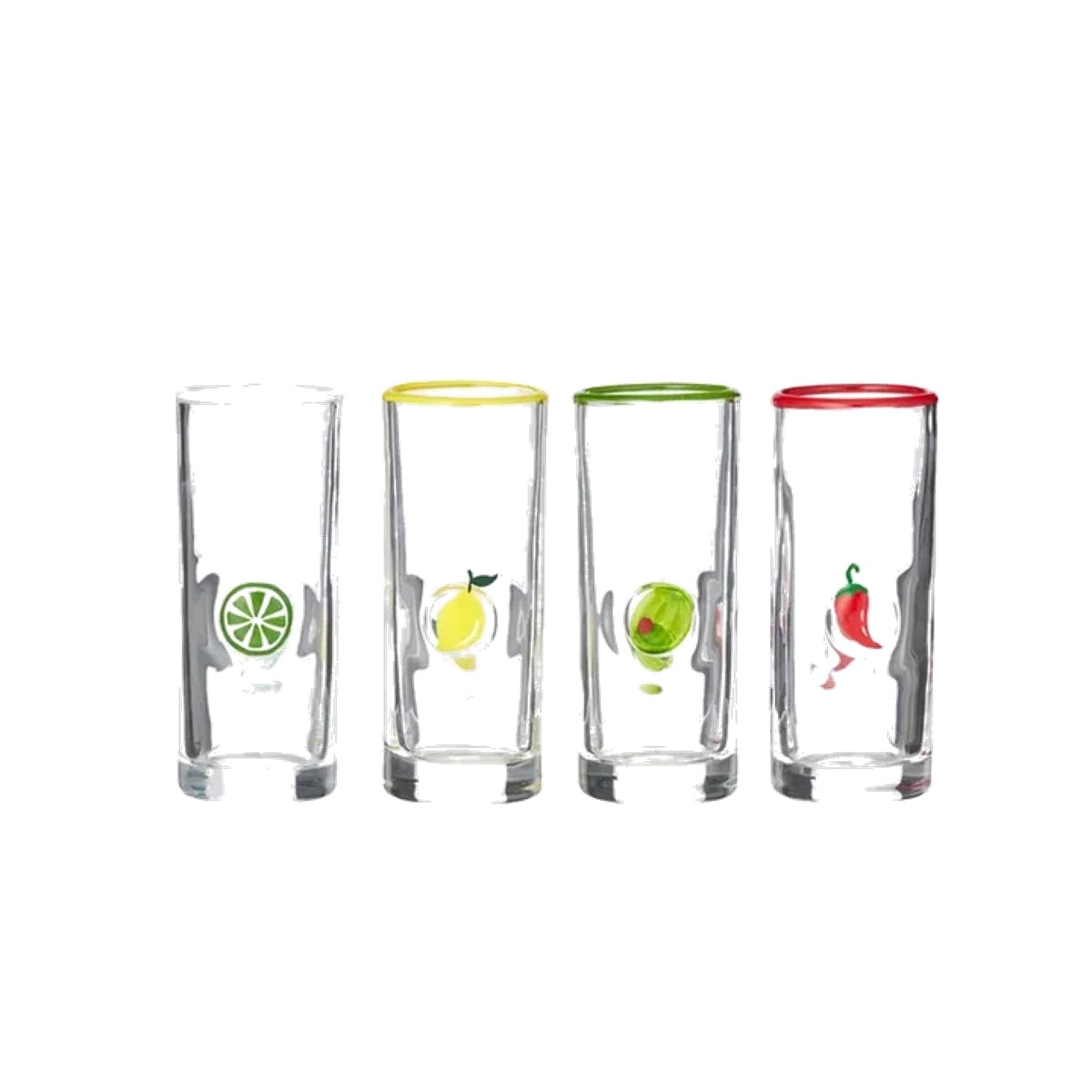 Skohl S/4 Shot Glass 4x10cm Multi | Minimax