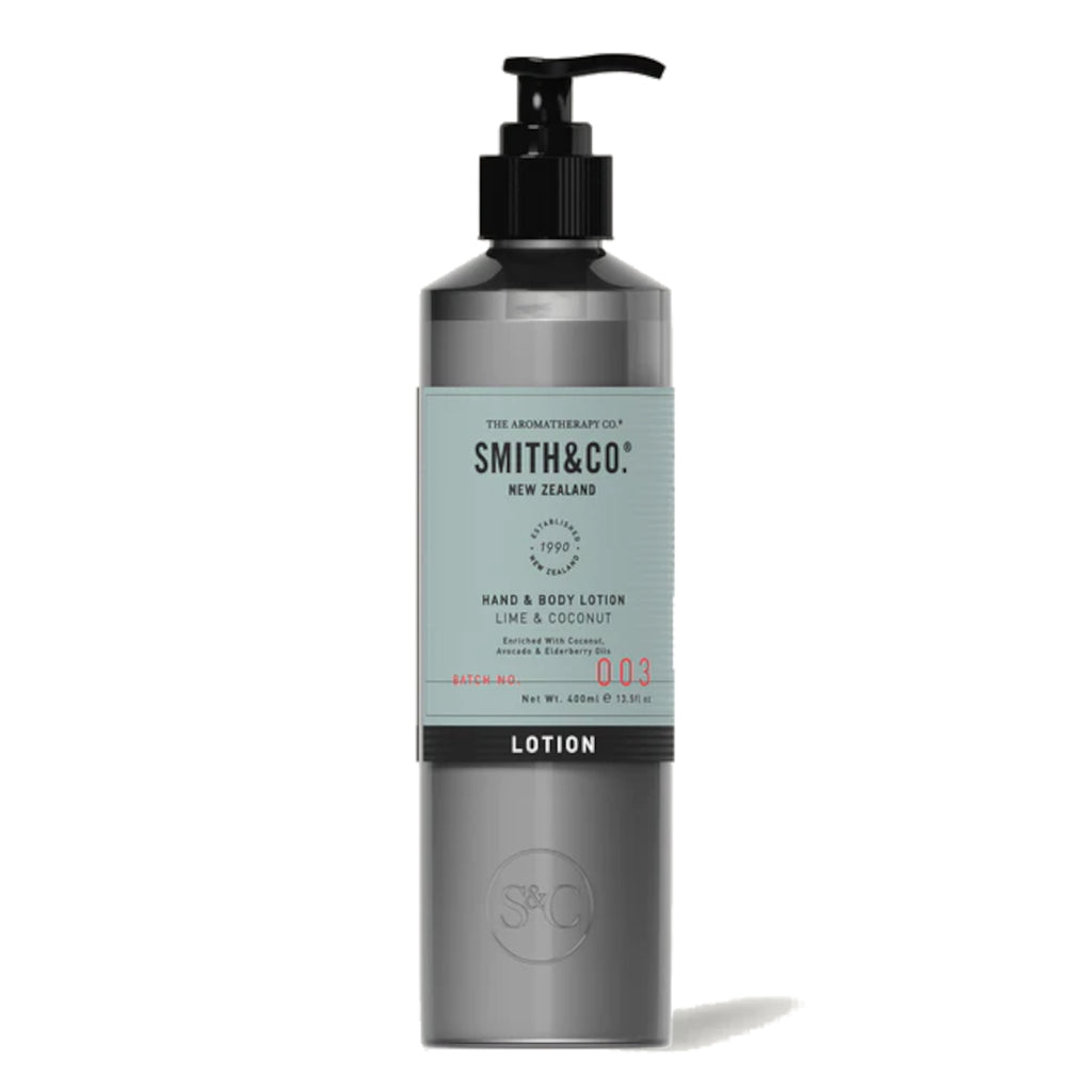 The Aromatherapy Co. Smith & Co Lime & Coconut Hand & Body Lotion 400ml | Minimax