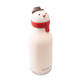 Asobu Bestie Insulated Drink Bottle Snowman 460ml - front view