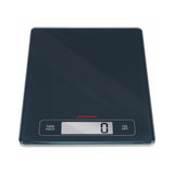 Soehnle Profi kitchen scale front view, LCD display with tare hold function and 15kg capacity