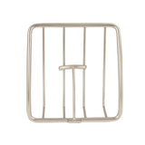 Spectrum Euro Weighted Napkin Holder Satin with sleek metal frame and weighted arm