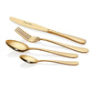 Stanley Rogers Albany Cutlery Set Gold 16 Piece | Minimax