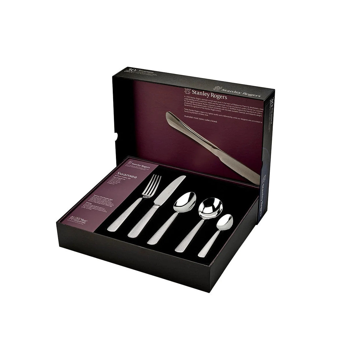 Stanley Rogers Swansea Cutlery Set 30 Piece | Minimax