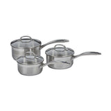 Swiss Diamond Premium Steel Induction Saucepan (Set of 3) | Minimax