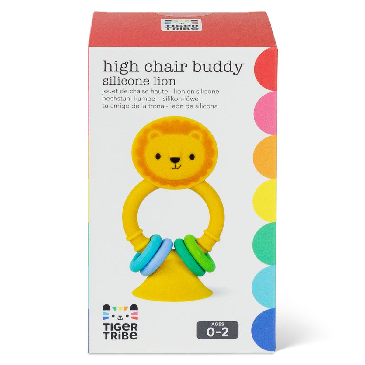 Tiger Tribe High Chair Buddy - Silicone Lion | Minimax - packaging