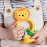 Tiger Tribe High Chair Buddy - Silicone Lion | Minimax - on hands