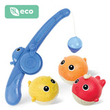 Tiger Tribe Catch & Splash Bath Fishing Game featuring colourful floating fish and blue rod