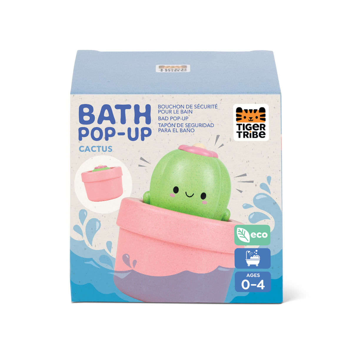 Tiger Tribe Cactus Bath Pop-Up | Minimax
