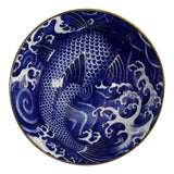 Tokyo Design Japonism Tendon Bowl Blue Carp 17cm