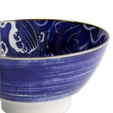 Tokyo Design Japonism Tendon Bowl Blue Carp 17cm