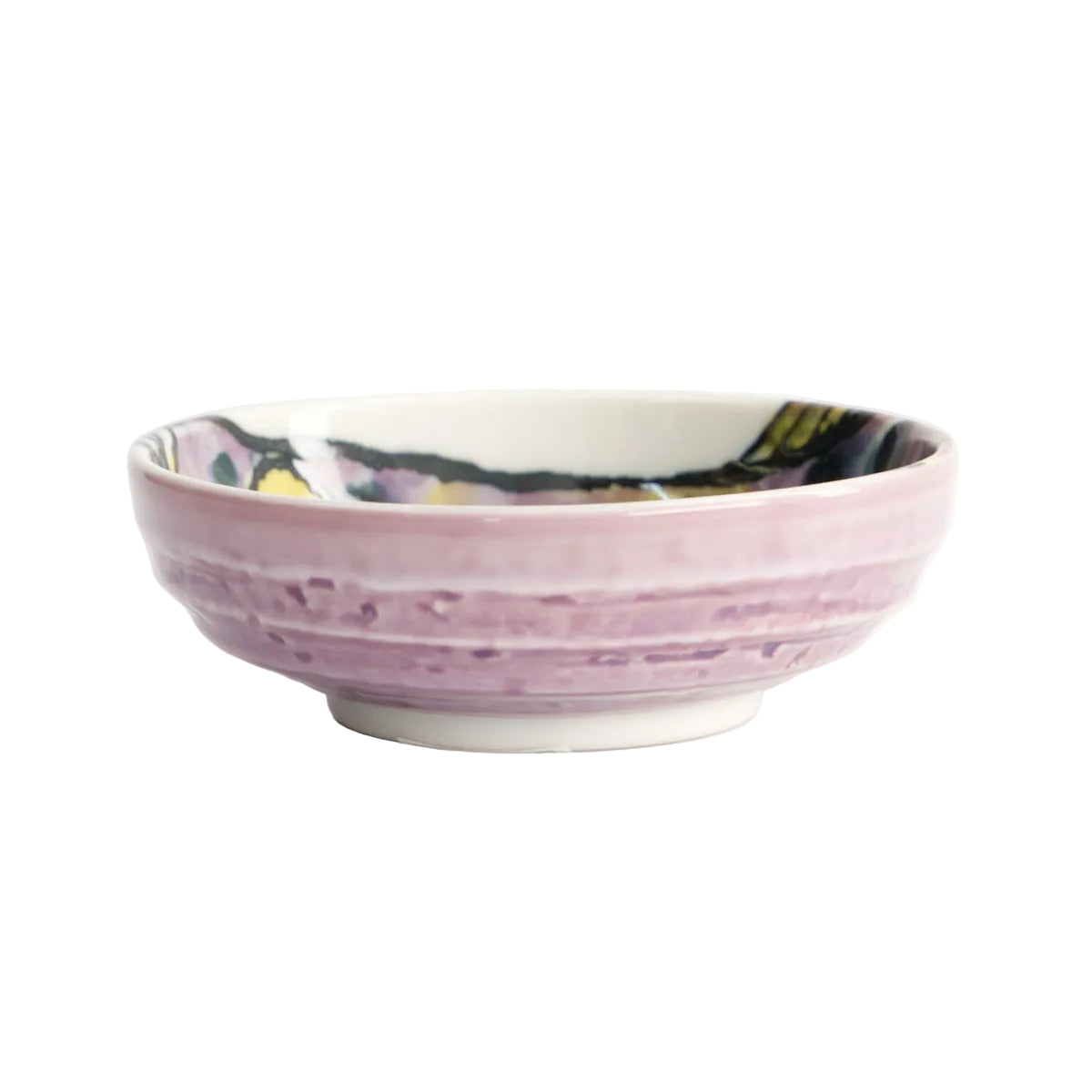 Tokyo Design Seafood Dish Fugu Purple 9.5 x 3cm
