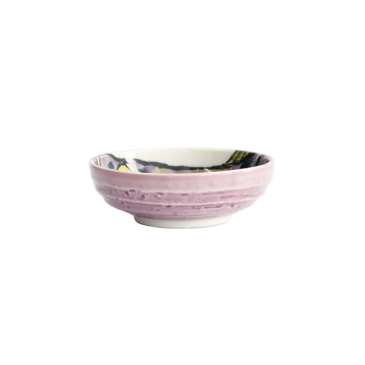 Tokyo Design Seafood Dish Fugu Purple 9.5 x 3cm