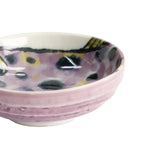 Tokyo Design Seafood Dish Fugu Purple 9.5 x 3cm