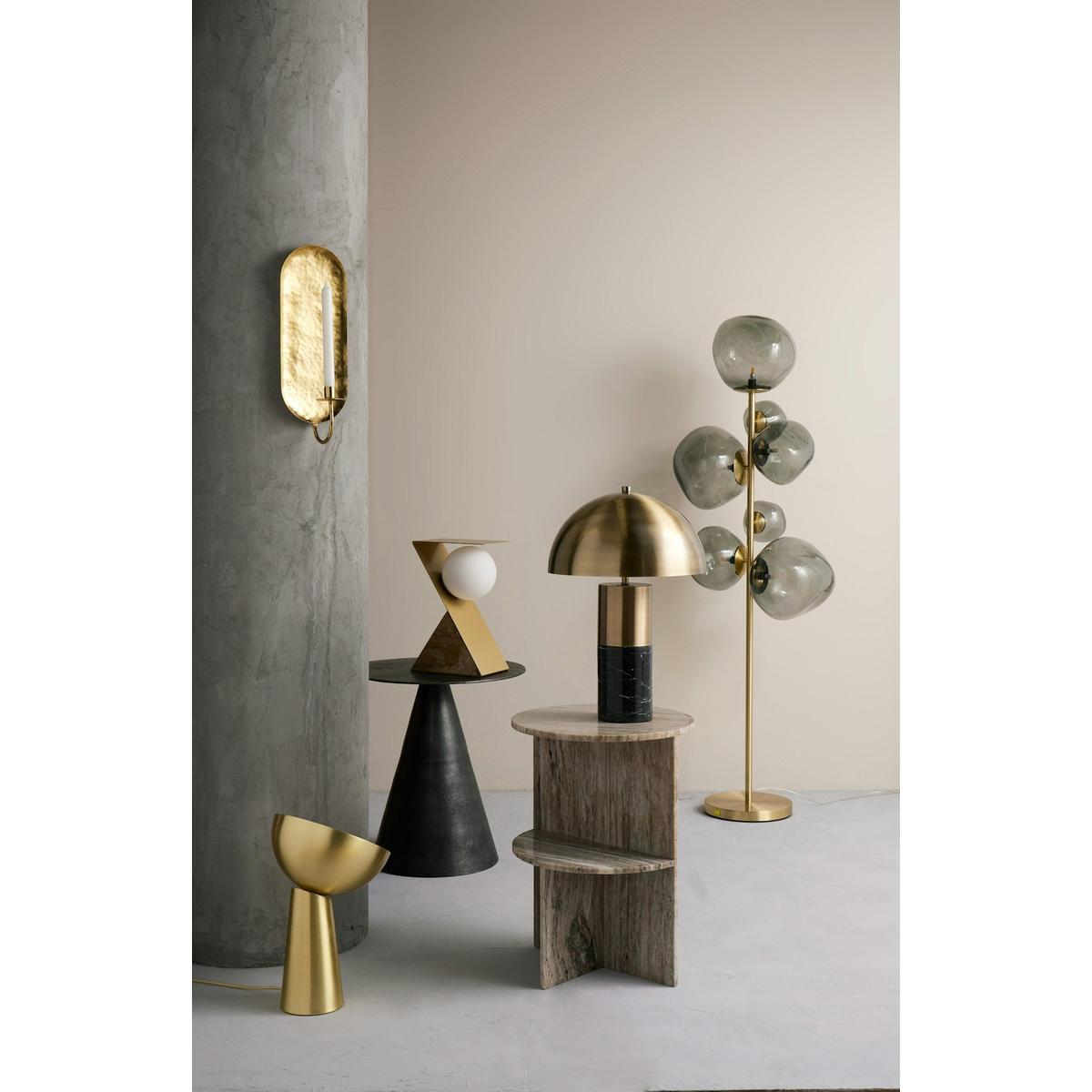 Grand Designs Hugh Table Lamp Gold 25x25x37.5cm