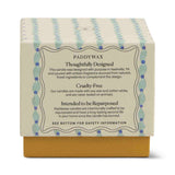 Paddywax Tulip Wisteria & Willow Glass Candle 155g | Minimax