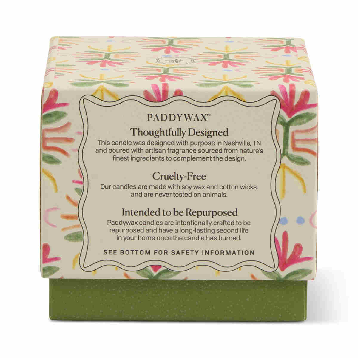 Paddywax Tulip Bronzed Gardenia Glass Candle 155g | Minimax