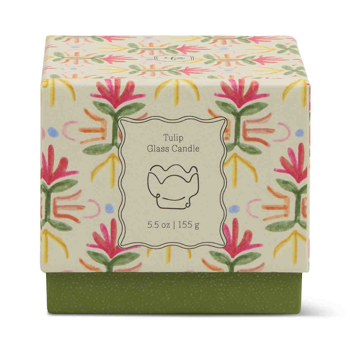 Paddywax Tulip Bronzed Gardenia Glass Candle 155g | Minimax