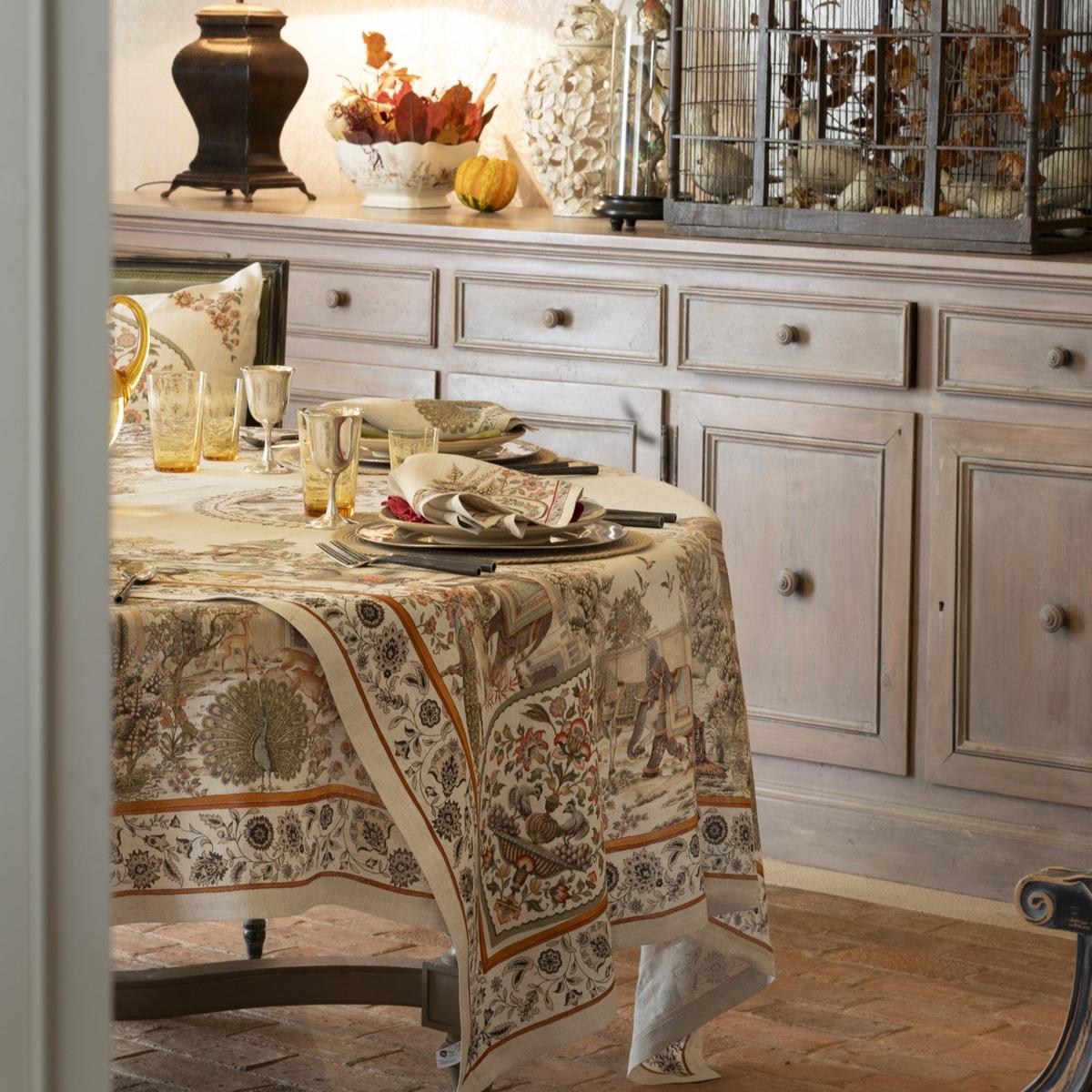 Tessitura Toscana Telerie Mudra Tablecloth 170 x 270cm