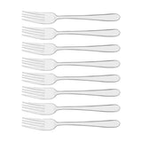 Tablekraft Luxor cutlery set 32 piece with polished stainless steel fork, knife, spoon, and teaspoon