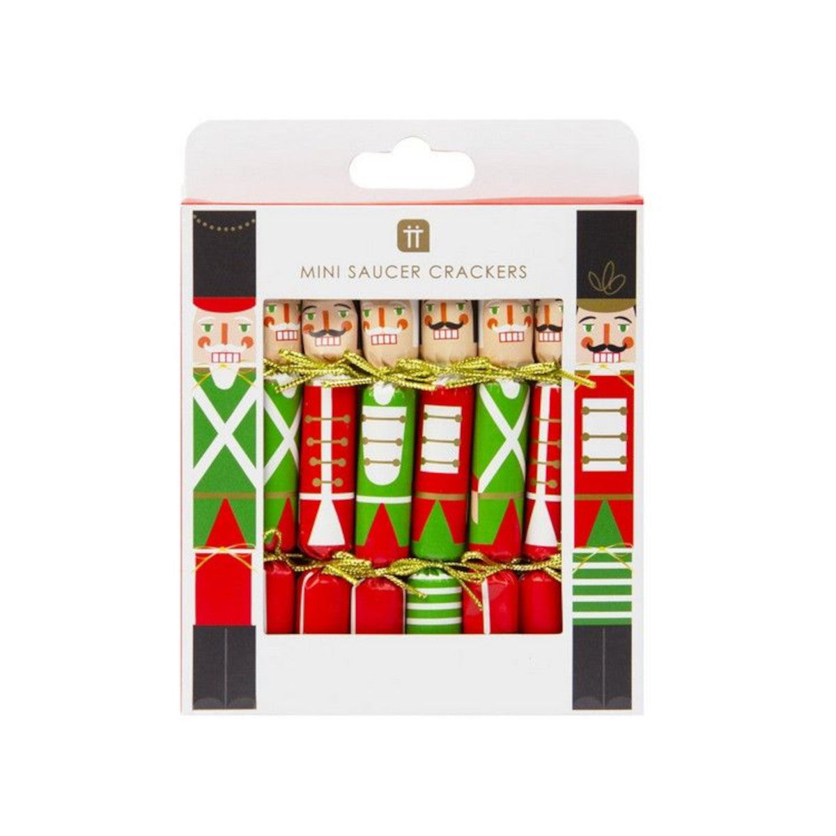 Talking Tables Nutcracker Saucer Crackers 12.5cm (Set of 8) | Minimax