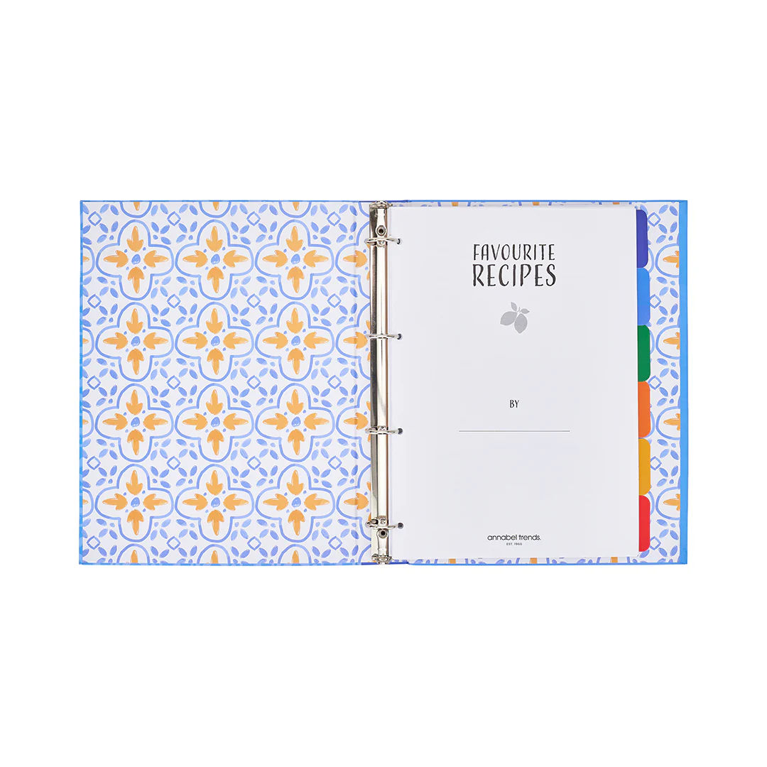 Taste of Sicily Recipe Binder