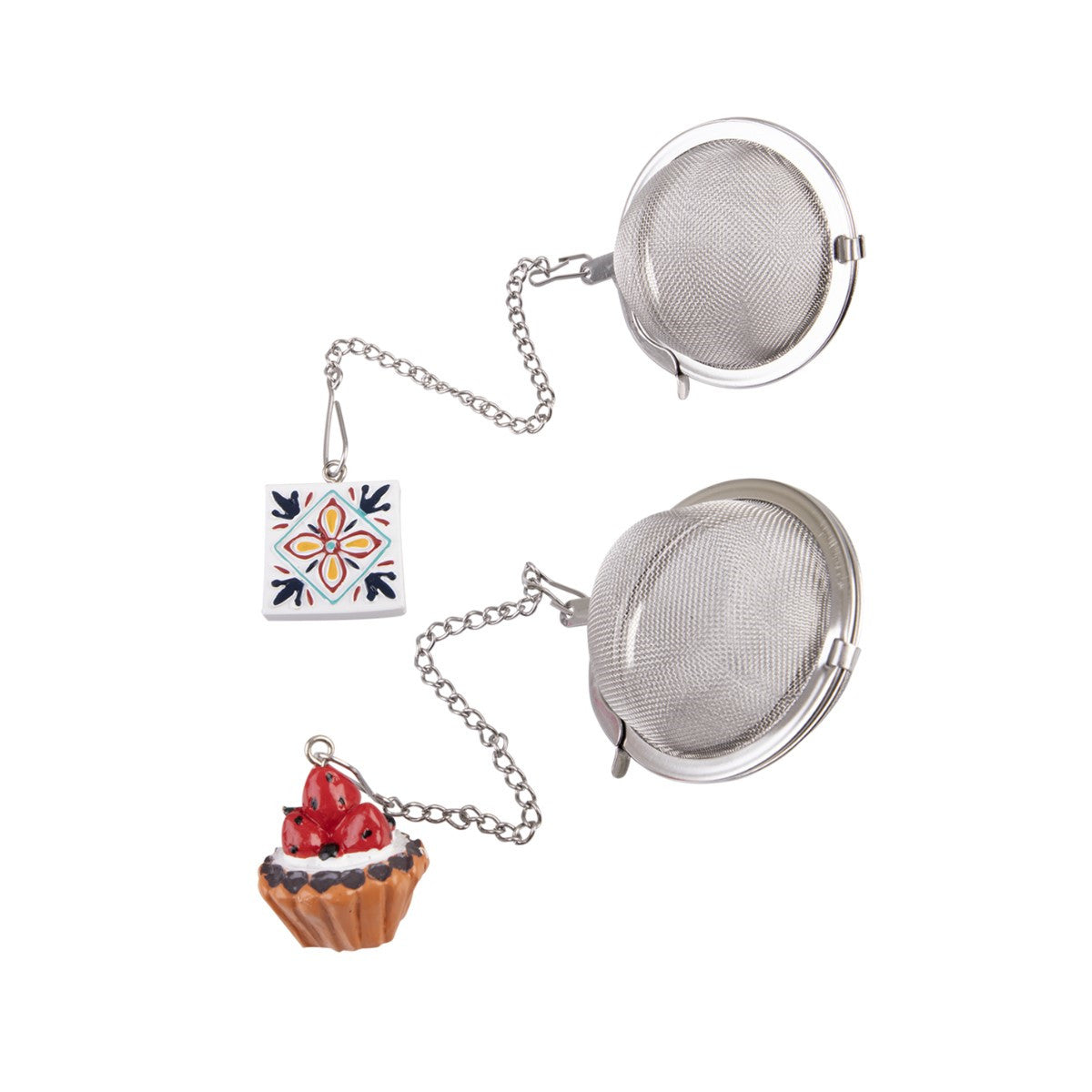 Teaology Mesh Teaball Infuser with Novelty Decorations | Minimax