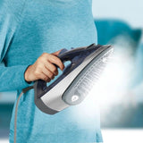 Tefal FV2868 Express Steam Iron blue white steam iron household appliance powerful steam ceramic soleplate