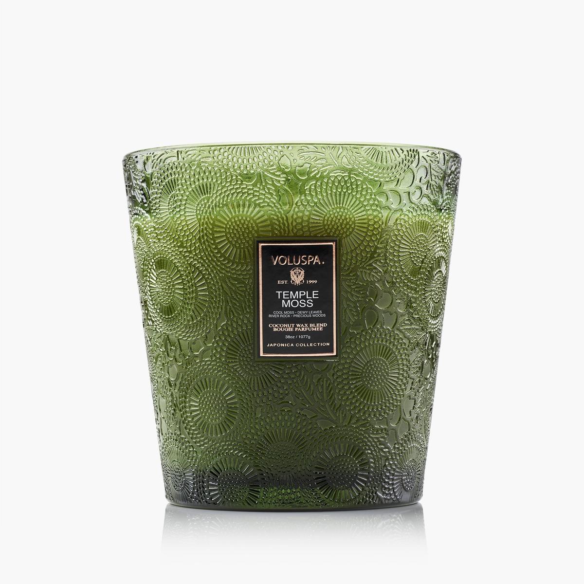 Voluspa Temple Moss 3 Wick Hearth Candle | Minimax