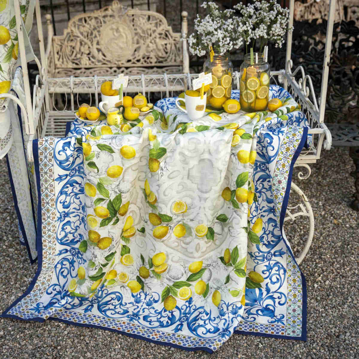 Tessitura Toscana Telerie Cetara Tablecloth 170cm x 270cm | Minimax