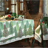 Tessitura Toscana Telerie Fairy Trees Tablecloth 160cm x 230cm | Minimax