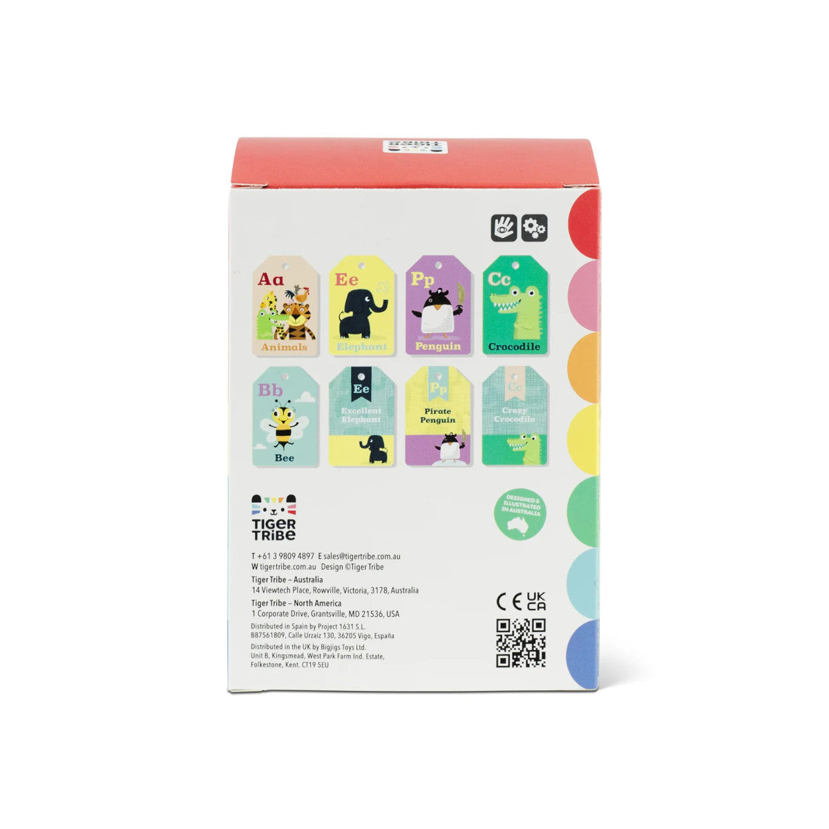 Tiger Tribe Animal ABC Flash Cards | Minimax