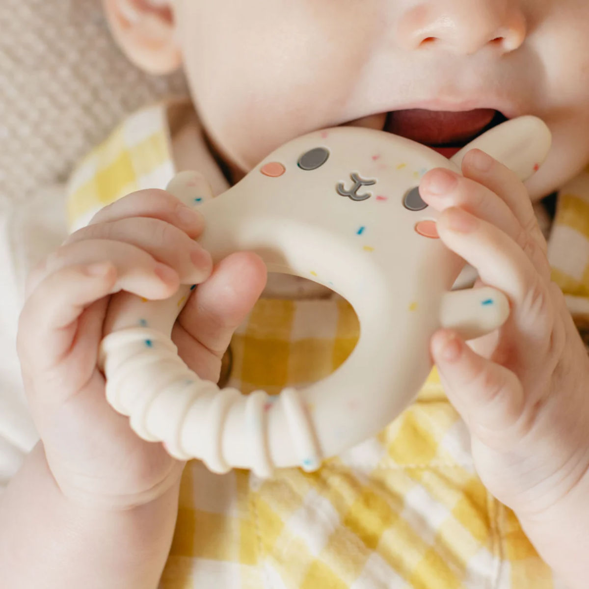 Tiger Tribe Bunny Silicone Teether | Minimax