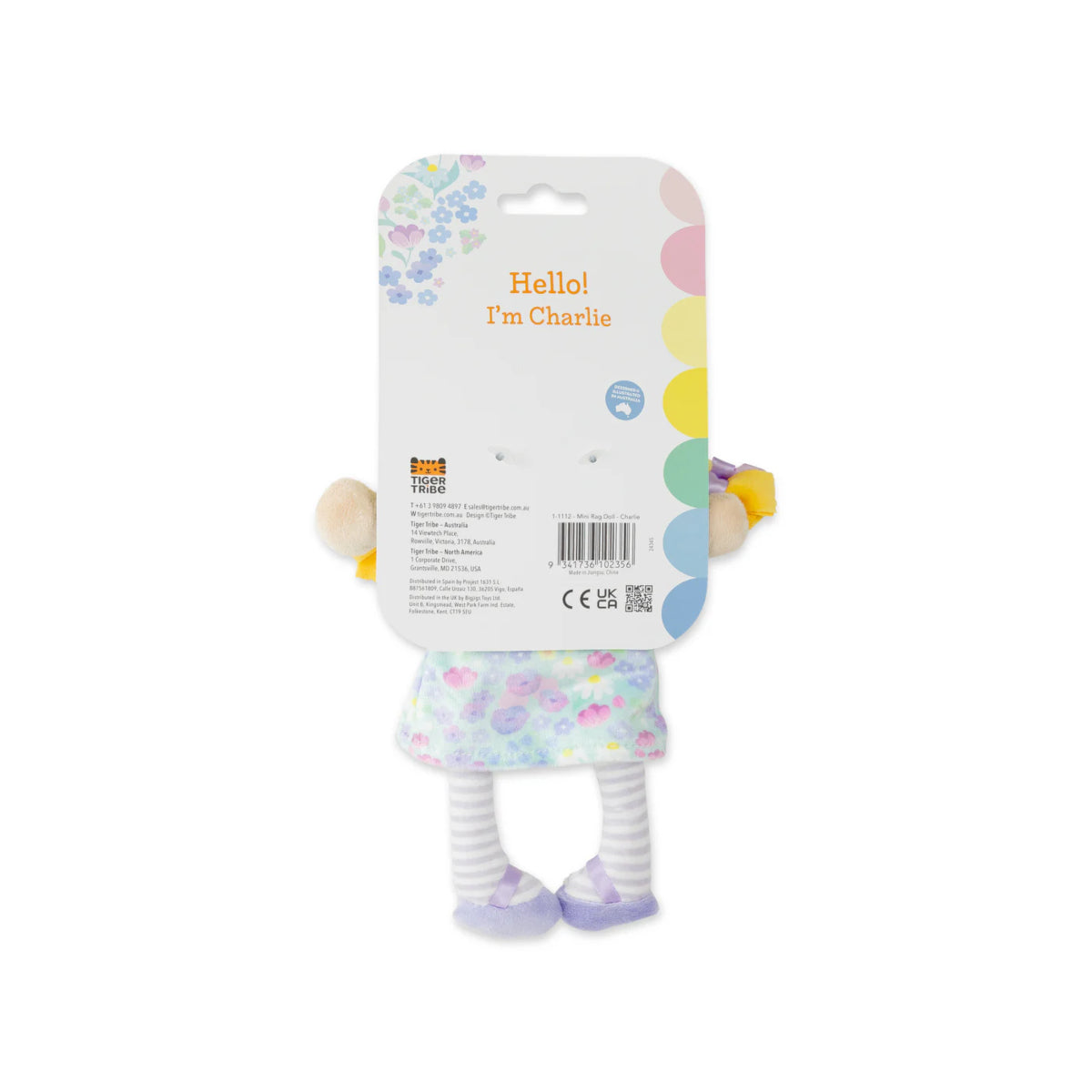 Tiger Tribe Charlie Mini Rag Doll | Minimax
