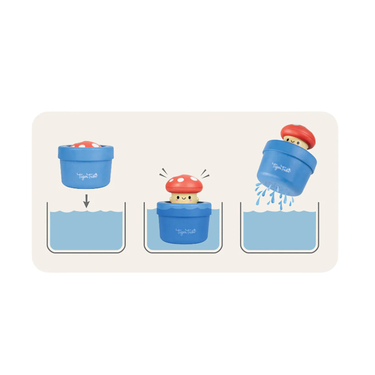 Tiger Tribe Mushroom Bath Pop-Up | Minimax