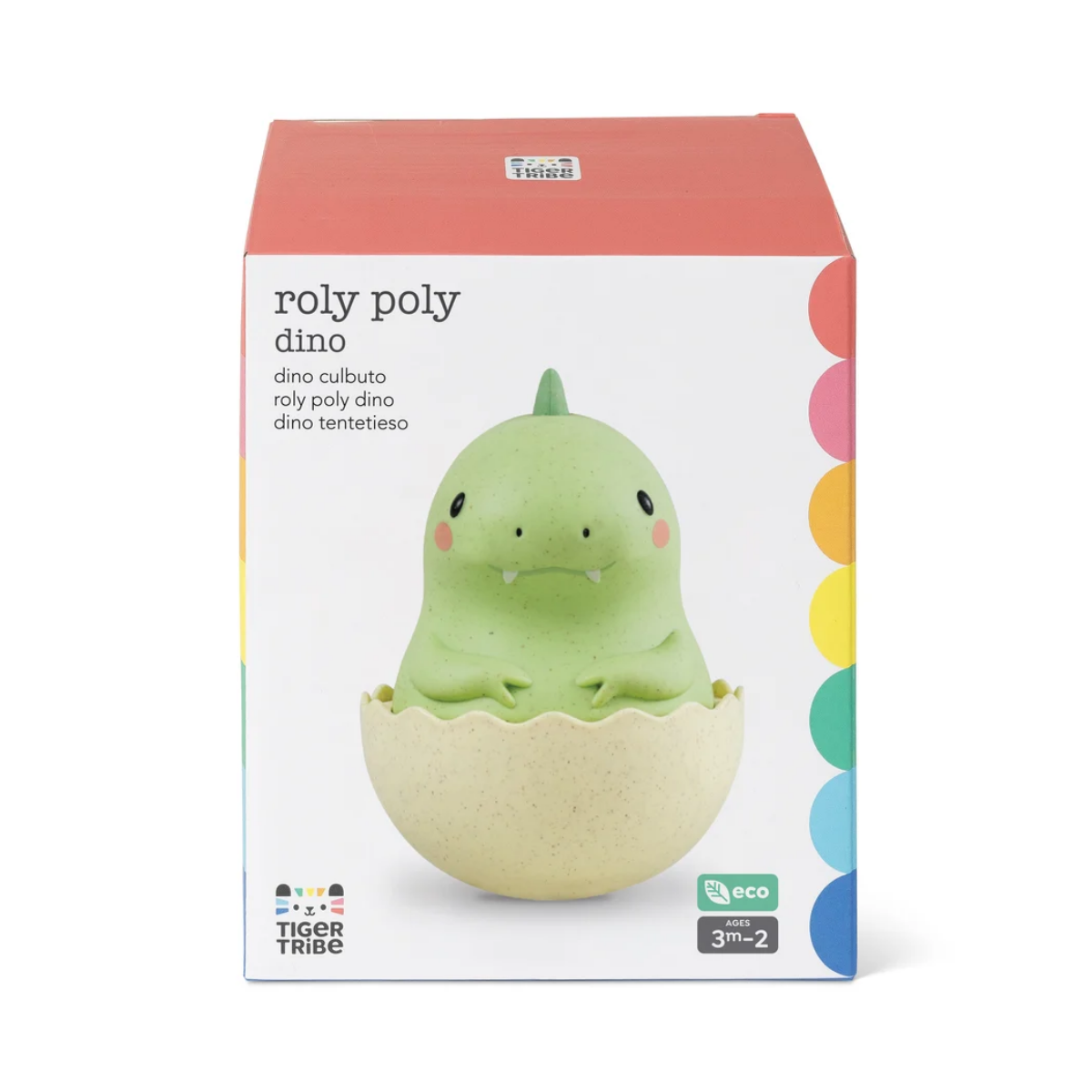 Tiger Tribe Roly Poly Dino | Minimax