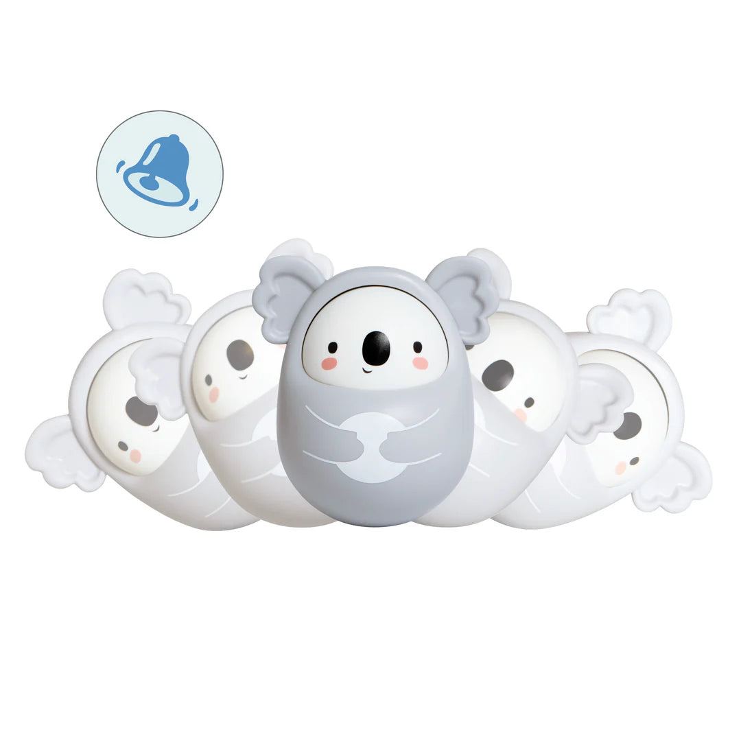 Tiger Tribe Roly Poly Koala baby toy wobble toy with rounded base cute koala design