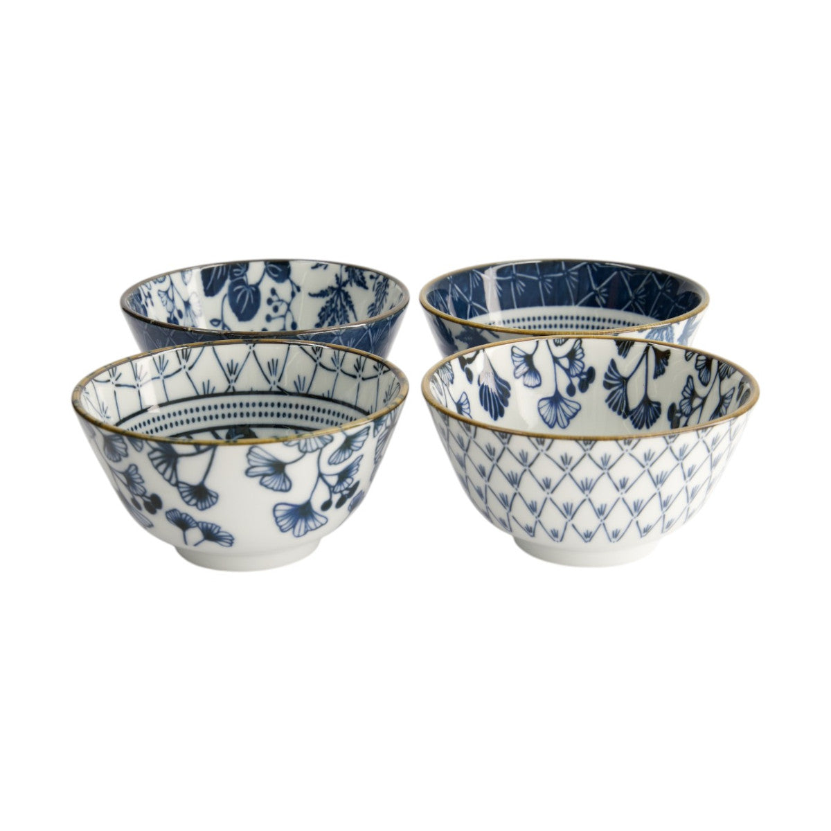 Tokyo Design Flora Japonica Rice Bowl Set 12cm (4 Piece)