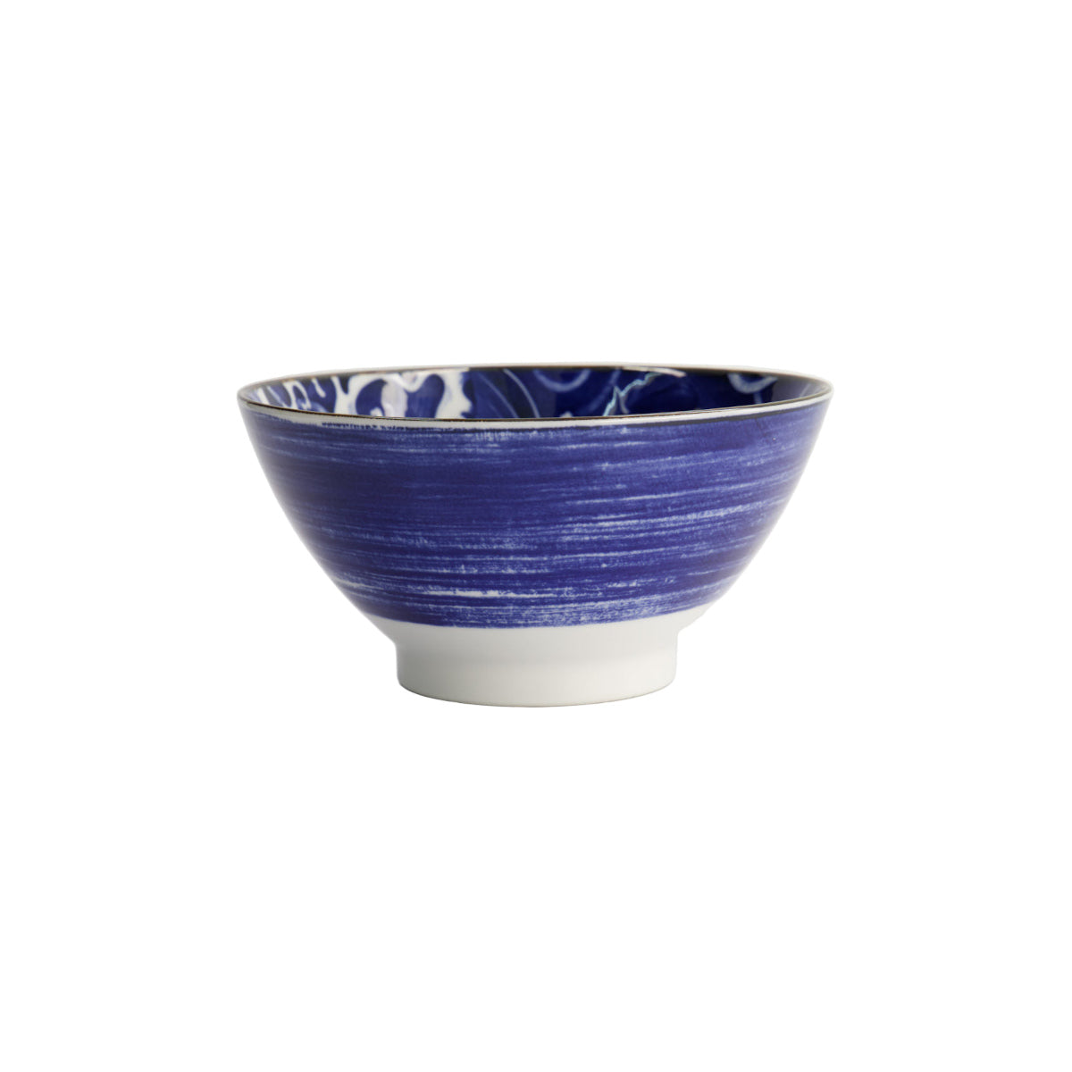 Tokyo Design Japonism Tendon Bowl Blue Carp 17cm
