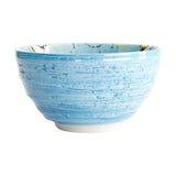 Tokyo Design Seafood Crab Bowl 15.5cm in light blue with crab 