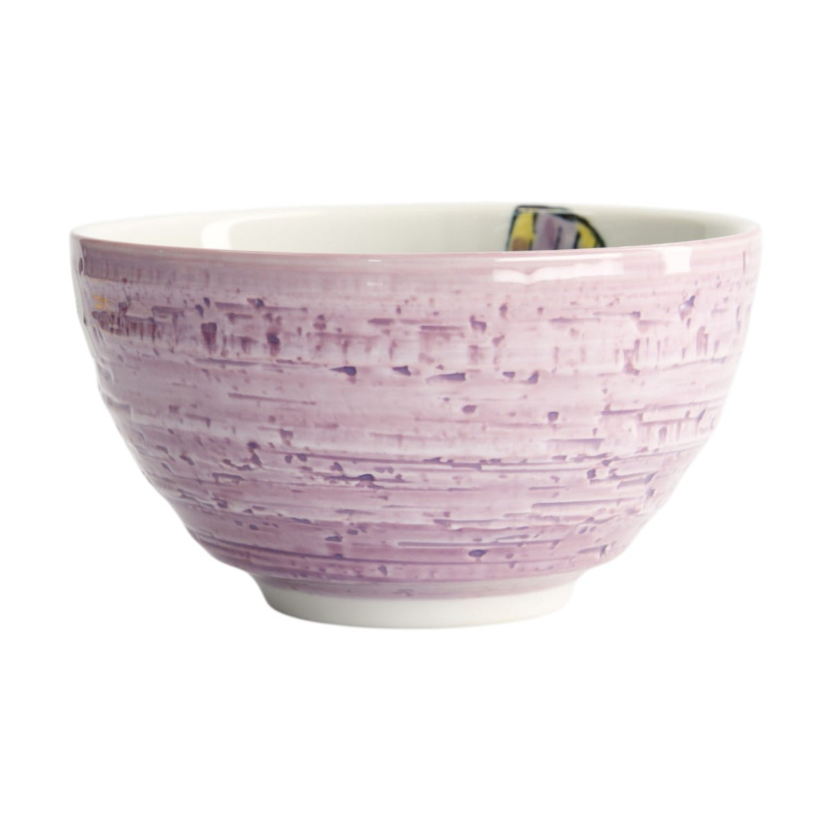 Tokyo Design Seafood Fugu Bowl 15.5cm in purple with pufferfish illustration
