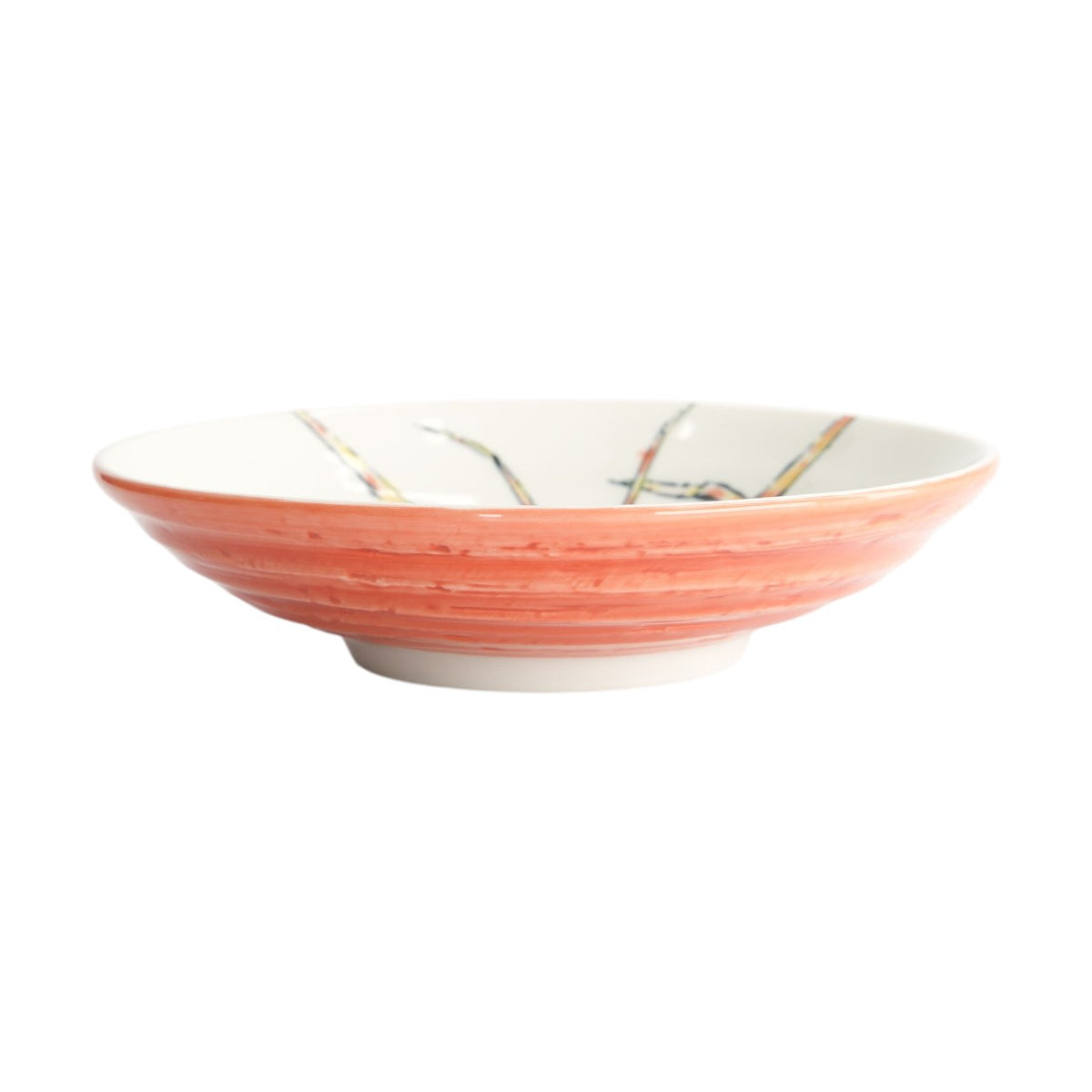 Tokyo Design Seafood deep plate 21.5cm with red lobster illustration and seafood-themed rim
