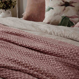 Madras Link Jarah Throw Blush Pink 140x175cm | Minimax