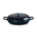 Le Creuset Signature Round Shallow Casserole Nuit 30cm (3.5L)