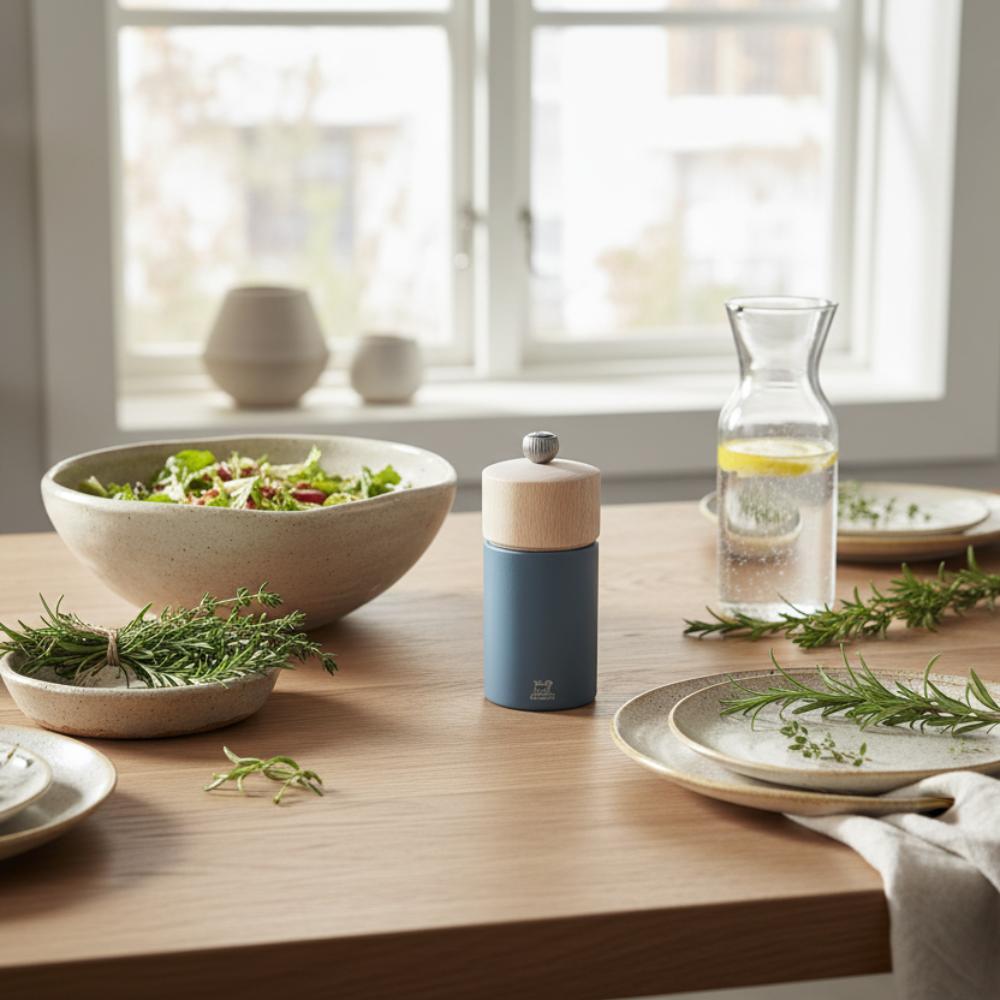 Peugeot Boreal Pepper Mill Celestial Blue 12cm