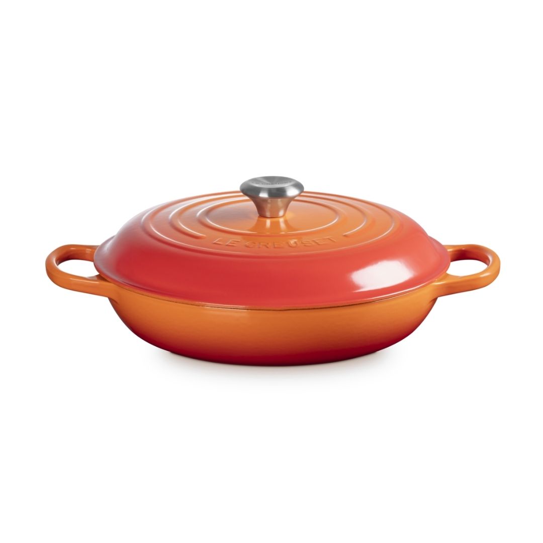 Le Creuset Signature Shallow Casserole Volcanic 30cm