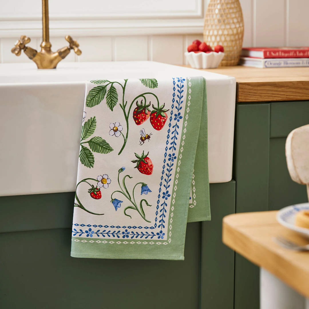 Ulster Weavers Strawberry Patch Tea Towel Multi-Coloured