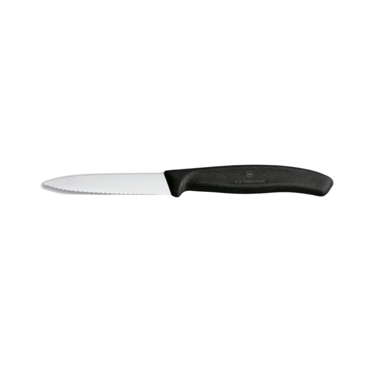 Victorinox Serrated Paring Knife Black 8cm | Minimax