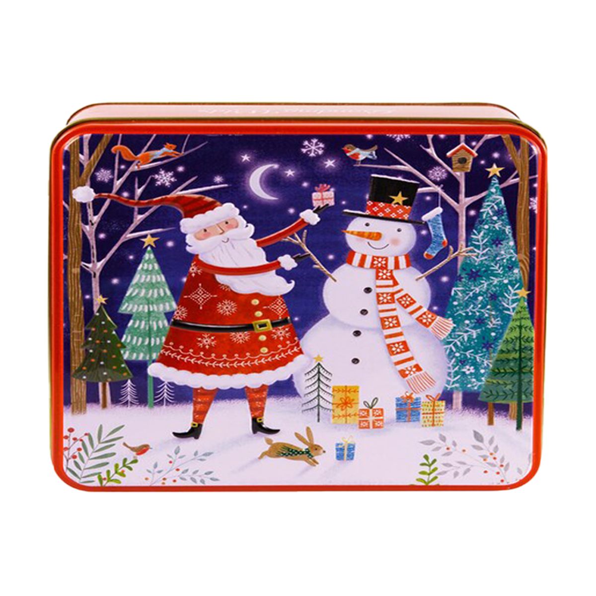 Grandma Wild's Santa Snowman Biscuit Tin 160g | Minimax