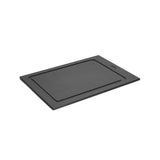 Woll Cut & Serve Board Black 25x19cm | Minimax