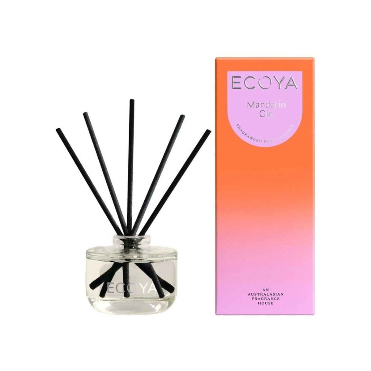 Ecoya Mandarin Gin Mini Reed Diffuser 50ml | Minimax